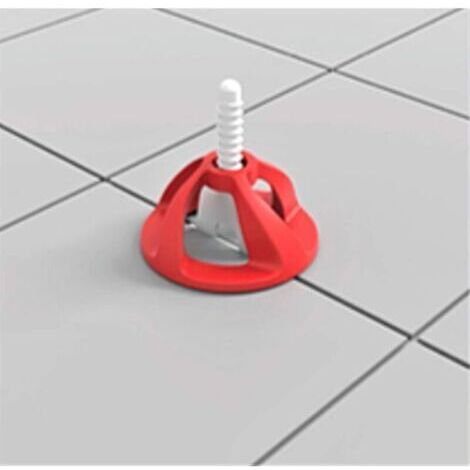 2MM, Croisillons carrelage autonivelant 2 mm 100 clips + 100 cadrans réutilisables Shaffer pro système nivellement à visser Kit niveleur carrelage aide à la pose de carreaux pour pose Sols/murs
