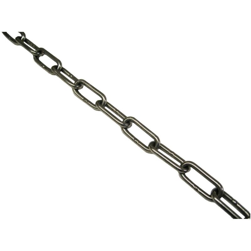 Securefix Direct - 2MM Stainless Steel Long Link Chain DIN762 (Anchor 316 Grade)