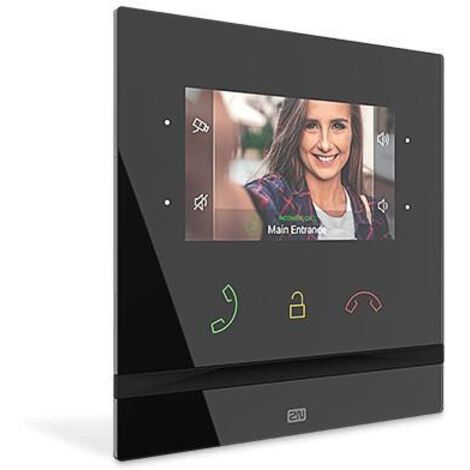 2N 91378501 Indoor Compact Sistema per Video Citofono Nero