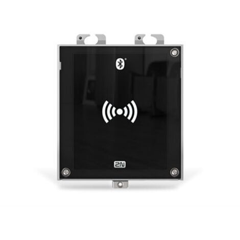 2n Modernes Zugangskontrolllesegerät Schwarz RFID Bluetooth