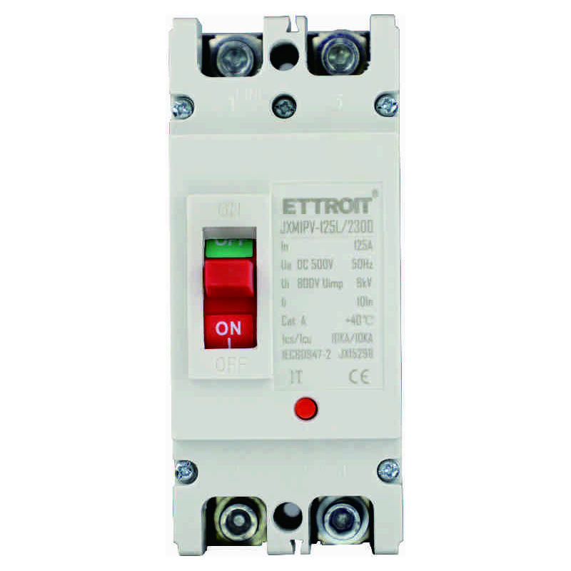 Ettroit - 2P 125A dc 500V-10KA Disjoncteurs magnétothermiques à boîtier moulé