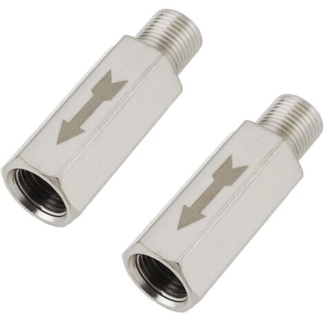 2P Vannes D'isolement Pneumatiques en Laiton à Filetage Mâle Vers Femelle BSP 1/8 Pouce pour Air Eau Huile Et Gaz 40 Mm