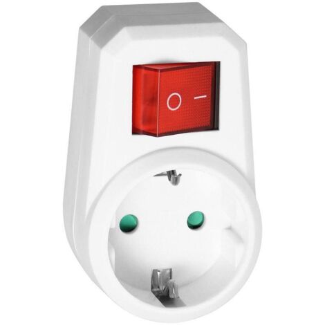 2P+Z-Verteiler mit Schalter OR-AE-13188(GS) Schuko