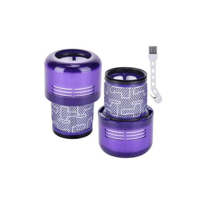 2pack Filtres Pour Dyson V11 V15 Sv14 Sv22 Filtre de remplacement lavable,Filtre Lavable pour Aspirateur