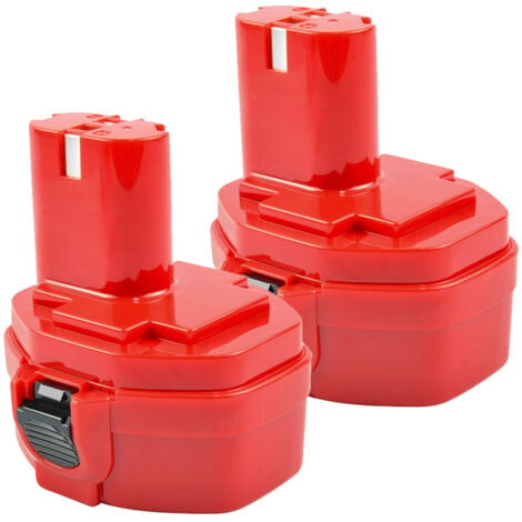 PDSTATION 2Pack PA14 1420 14.4V 4.8Ah Replace for Makita 14.4V Battery 1422 1433 1434 1435 1435F 192699-A 193158-3 1051D 4033D 5094D 6280D JR140D Compatible with Makita Battery