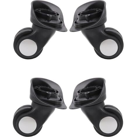 2Pairs Roue de Noir Mute Coffre W024 20Pcs Accessoires élastiques