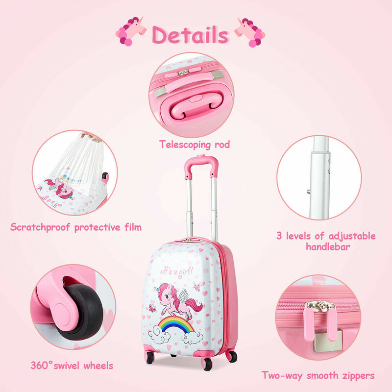 unicorn luggage sets