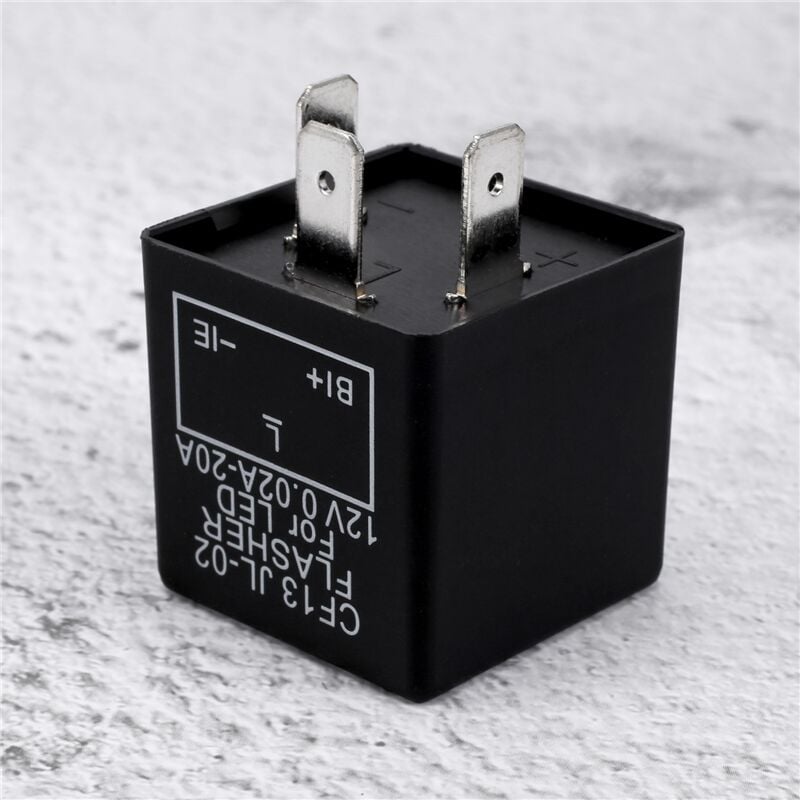 Image of Tlily - 2PC 12V 3Pin Auto Blink Relais CF13 JL-02 Fix led Licht Blinker Anzeige Flash