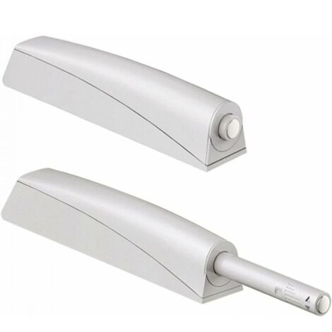 2pc Push to Open Amortisseur Porte Placard 2 Pièces Loquet Magnetique Push Open Poussoir Placard Fermeture Magnétiques pour Armoire Systeme Push