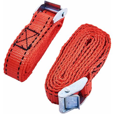 2pc Tie Down Straps (2.5M X 25mm) - S0702