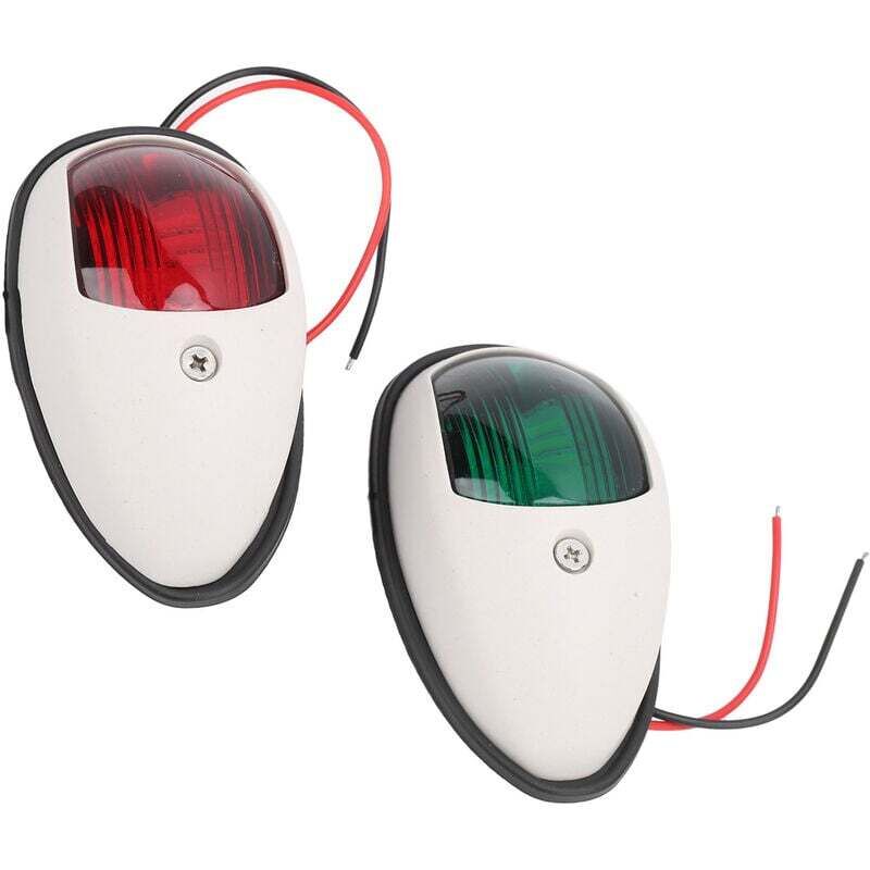 Image of 2PCS 10-30V Boot Navigation Licht LED Signal Warnung Lampe Universal für Ponton Yacht