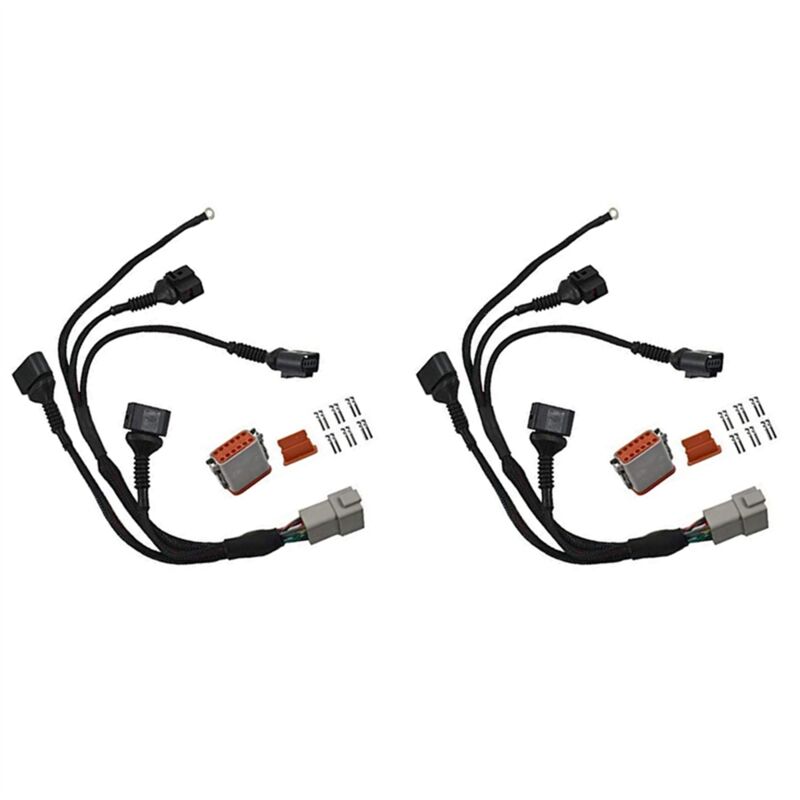 Image of Tlily - 2Pcs 1,8 t Zündspule Kabelbaum für 1997-2006 tt A4 Golf 1,8 l Turbolader