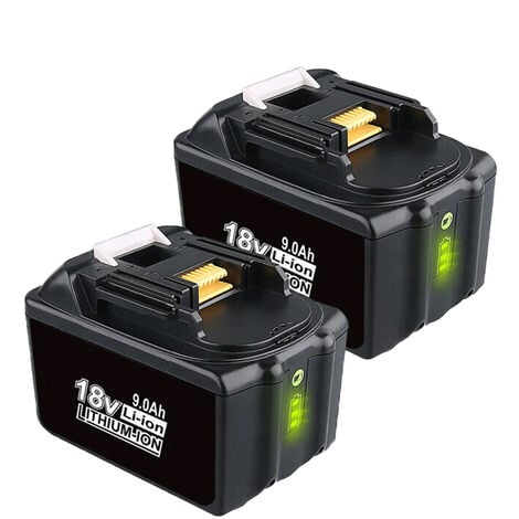 2PCS 18V/9,0Ah für Makita Akku BL1860B- 2er Set - 197422-4 BL1850B BL1830B BL1890