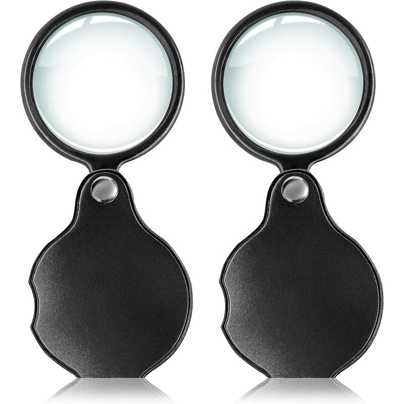 Regali - 2pcs 3-5x Piccola lente d'ingrandimento
