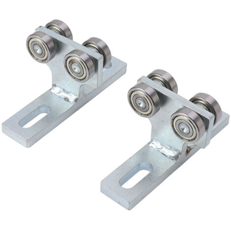 2PCS 4 Wheel Trolley Assemlly T Type Alloy Steel Bearing Trolley Assembly for 1‑5/8in Taller Strut Channel