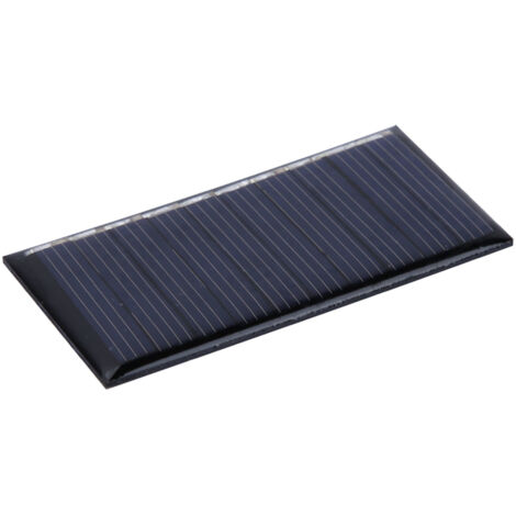 2PCS 50MA 5V mini panneau solaire, chargeur de batterie, silicium polycristallin alimentation de charge extérieure