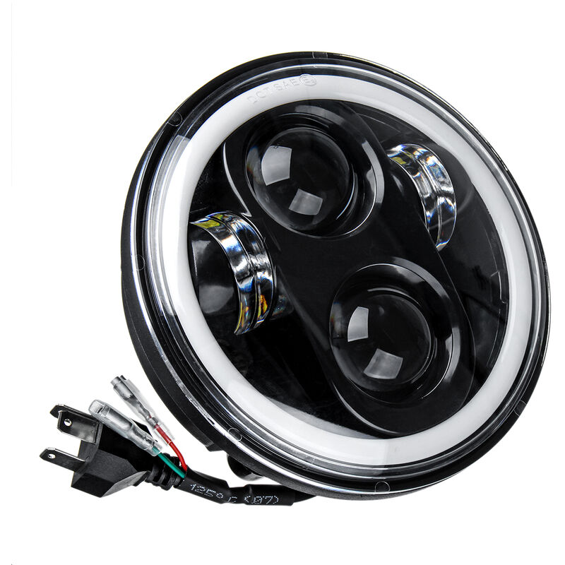 

2PCS 5.75 '75W LED Faros Redondos de Ojos de ángel para Jeep