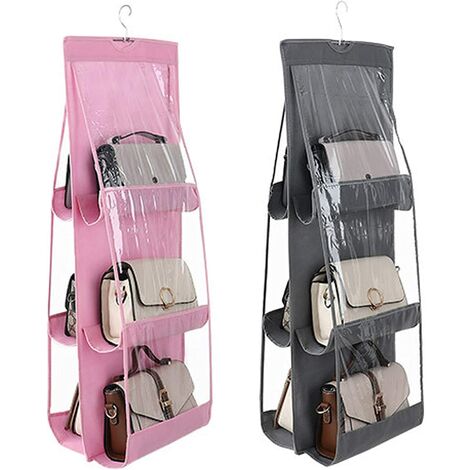 Schrank Türe Hängeregal Wandbehang Handtaschen Aufbewahrungstaschen Schlafzimmer 
