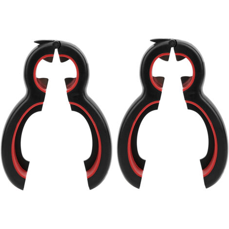 2Pcs 6‑In‑1 Can Opener Simple Multifunctional Bottle Opener Kitchen Handheld Gadgets
