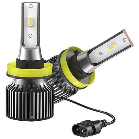 2pcs-70w 12000lm Phare Avant De Voiture Anti Erreur, Ampoule Auto Moto De Rechange 6000k Csp Chips Pour Lampes Halognes Et Xnon