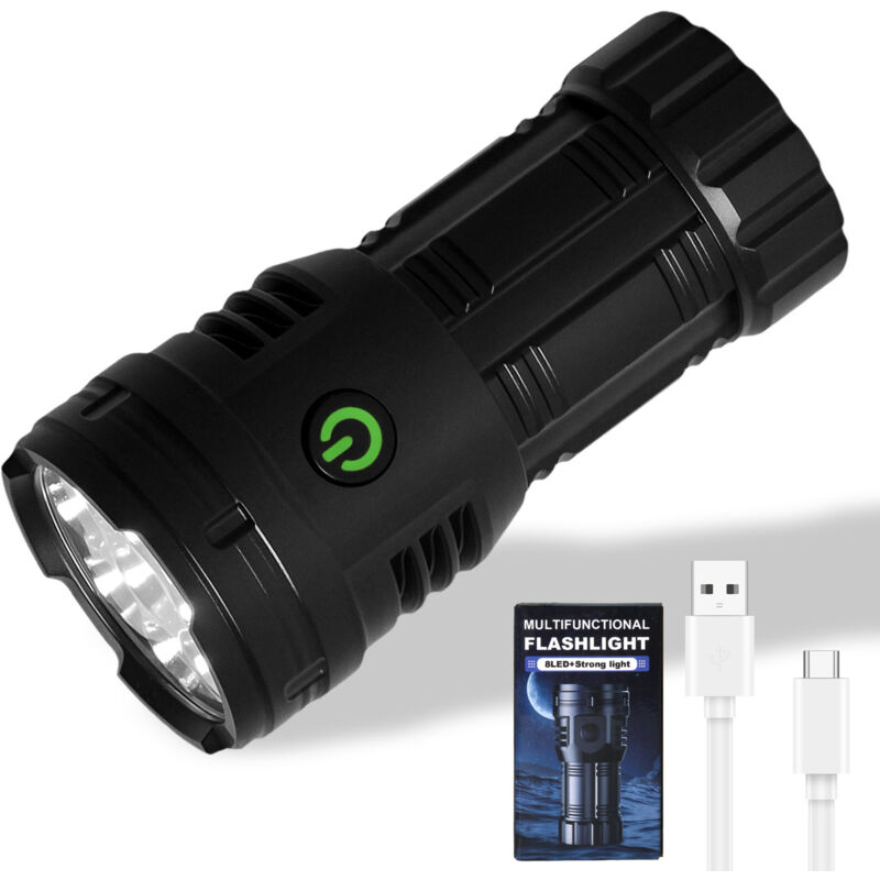 Image of 2PCS 8LED Mini led Flashlight Ultra&hellip;