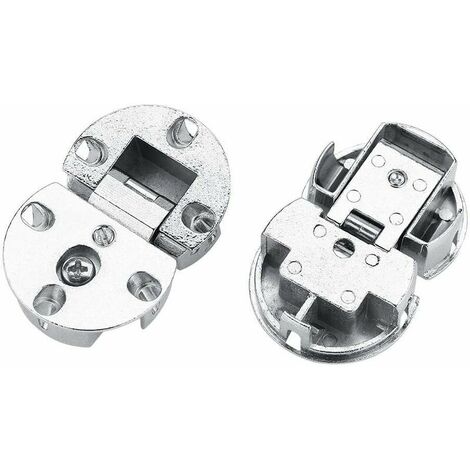 2pcs 90 Degree Zinc Alloy Door Flap Hinges Kitchen Bedroom Cupboard Cabinet Furniture Hardware