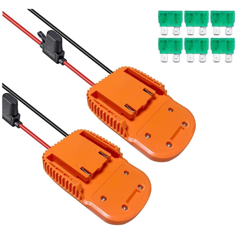 Image of 2PCS Adapter für 18V Batterie Dock Power Stecker DIY Rc Spielzeug Auto Lkw EIN