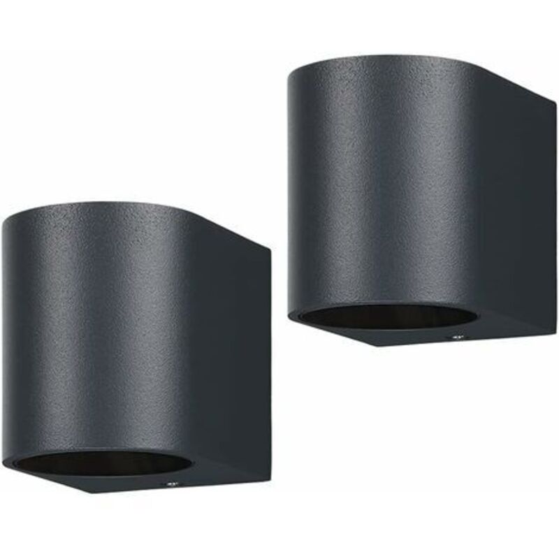 Image of 2pcs Aluminum Up/Down Outdoor Wall Lights,&hellip;