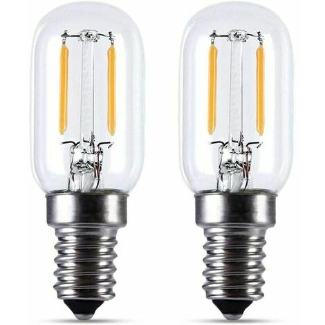 Ampoule led E14 1w, phe T22 Veilleuse Tubulaire Vintage Amber Glow
