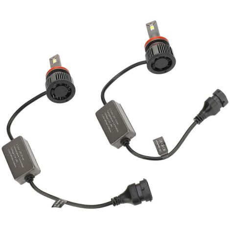 2PCS Ampoules LED Double Couleur, Haute Luminosité, Économie d'Énergie, DC12 à 24V, Phares Automobile Universels