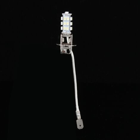 2PCS Ampoules LED H3 3528 25-SMD Blanc Xenon pour Phares Anti-Brouillard et Feux de Jour Voiture