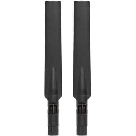 2PCS Antenne 3G 4G LTE Omnidirectionnelle Haut Gain SMA Mâle pour Réseau Bande Complète