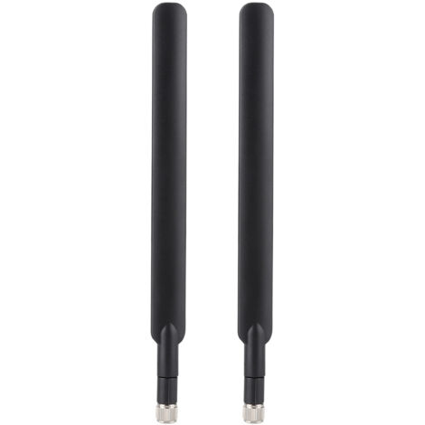2PCS Antenne 4G SMA Mâle pour Amplifier Signal LTE Huawei B310s/B593s/B315/E5186s Routeur