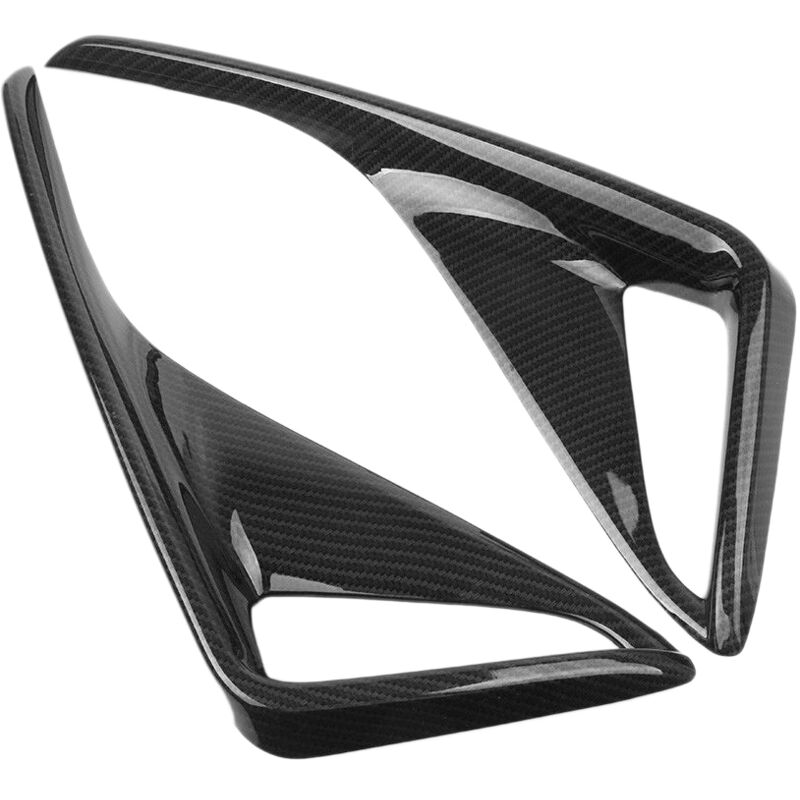 Image of Tlily - 2Pcs Auto Carbon Fiber Hinten Nebel Lampe Abdeckung Trim für 2016-2018