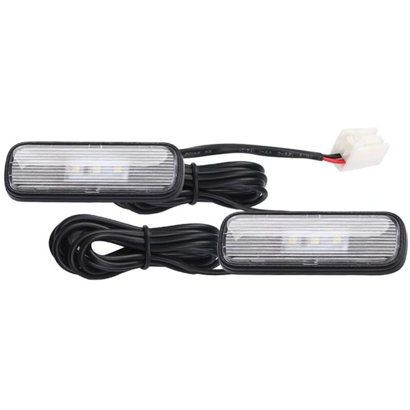 Image of 2 StüCk Auto Licht LED Innen AtmosphäRe Dekoration Lampe Umgebung Fuß für 10Th 2018-2020 Rot