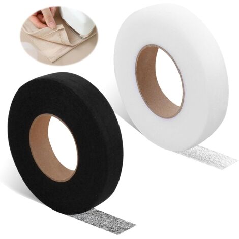 2pcs Bande Thermocollante Ourlet, 64M De Ruban Thermocollant Largeur 20 mm, Thermocollant Couture, Ourlet Thermocollant, Idéal Pour Assembler Tissus, Pantalons, Rideaux Et Vêtements