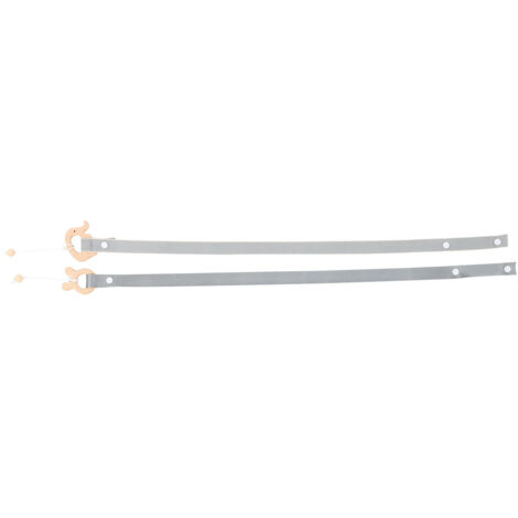 2Pcs Bandeau de Rangement pour Barrettes à Cheveux, Organisateur Porte-Accessoires à Suspendre pour Enfants (Éléphant Lapin)