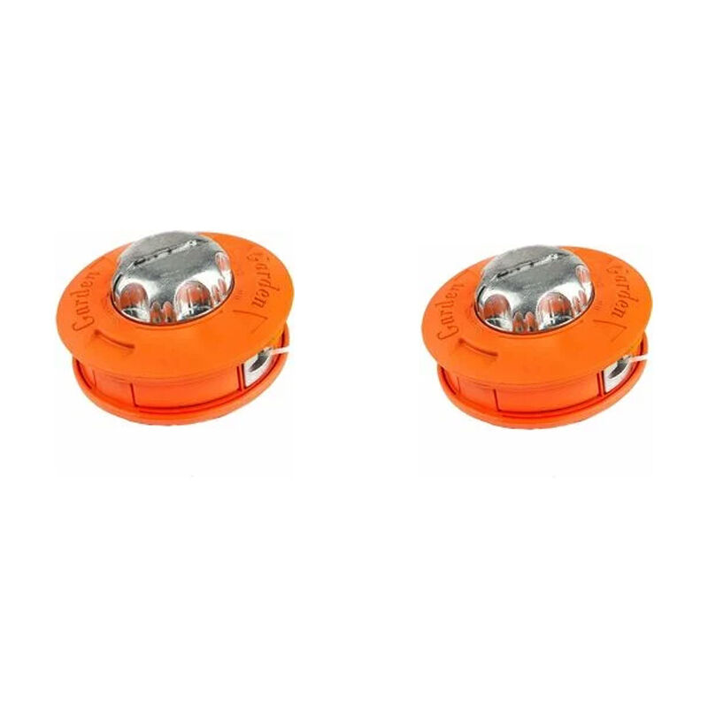 2Pcs Bobine Fil Tete Debroussailleuse Universelle M10 X 1,25 Filetage à Gauche Pièces de Rechange Coupe Bordure (M10 X 1,25)