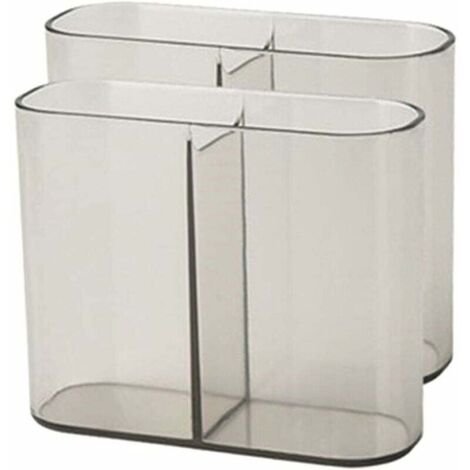 2pcs Boîte de rangement en plastique pour salle de bain-Fei Yu