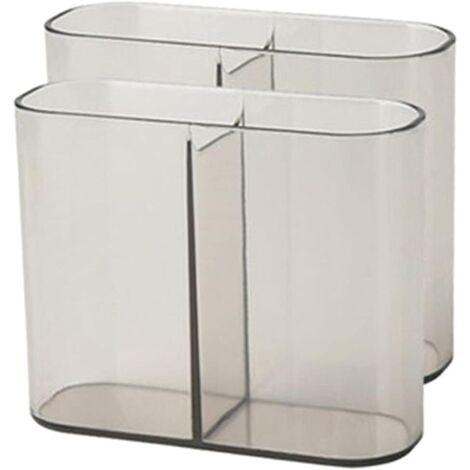 2pcs Boîte de rangement en plastique pour salle de bain-Fei Yu