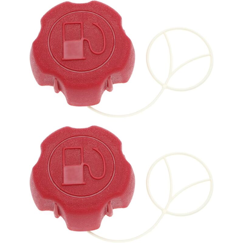 2pcs Bouchons de Réservoir Carburant pour Tondeuse à Gazon Compatible avec Fuxtec fx-rm