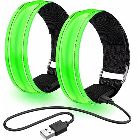 LATRAT 8 Pcs Bracelet Reflechissant Bande réfléchissante de sécurité, Brassard  Reflechissant, pour Enfants Adultes Faire du vélo Courir Faire du Jogging :  : Sports et Loisirs