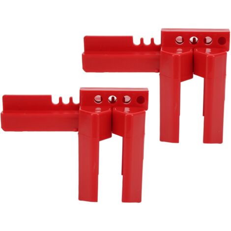 2PCS Cadenas de Sécurité pour Robinets à Bille Antivol et Résistants aux Intempéries