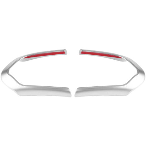 2PCS Cadre de garniture du volant pour MSPORT F20 F22 F30 F32 F10 F06 F15 F16.