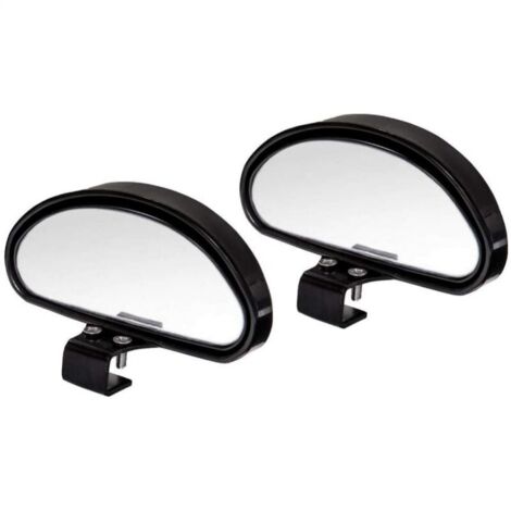 2Pcs Car Rearview Mirror Blind Spot Mirror Blind Spot Mirror Car Rearview Mirror for All Cars - Adjustable Angle Convex Mirror