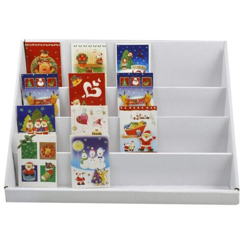 2pcs Card Display Stand Children's Bookcase Toy Book Storage Stand Kids Rack Bedroom Card Paper