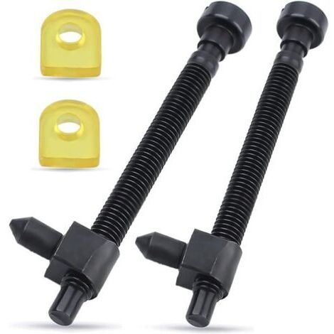 2pcs Chaîne Vis de réglage Tendeur Pour Husqvarna 42 44 50 51 55 Rancher 234 238 242 246 133 444 tronçonneuse 501537101, 501546301