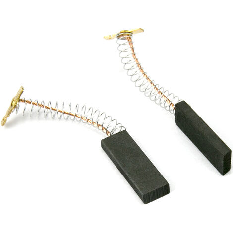 2PCS Charbons Moteur pour Machine à Laver Séchoir Conception à Double Couche Brosses à Charbon Compatibles Bosch Siemens-BDD