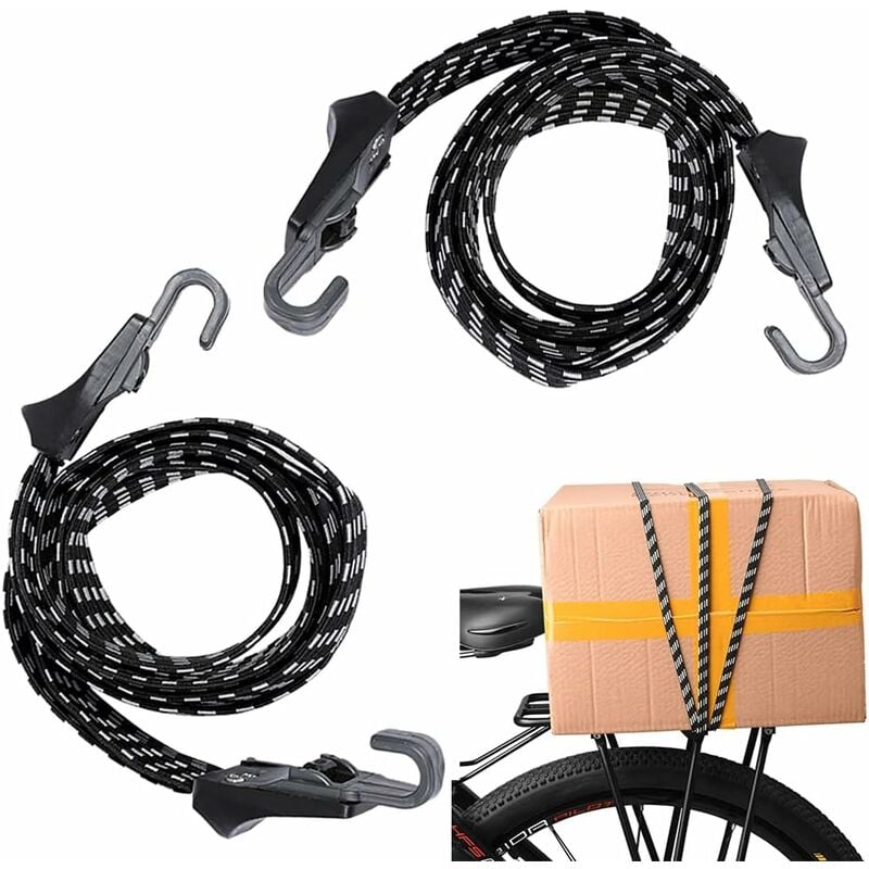 2Pcs Cinghia per bagagli da moto Cinghia per
