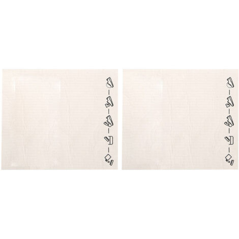 2Pcs Compact Strong Water Absorption Kitchen Dish Cloth Tableware Cleaning Towel for Home Use